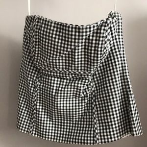 White House/Black Market Strapless top